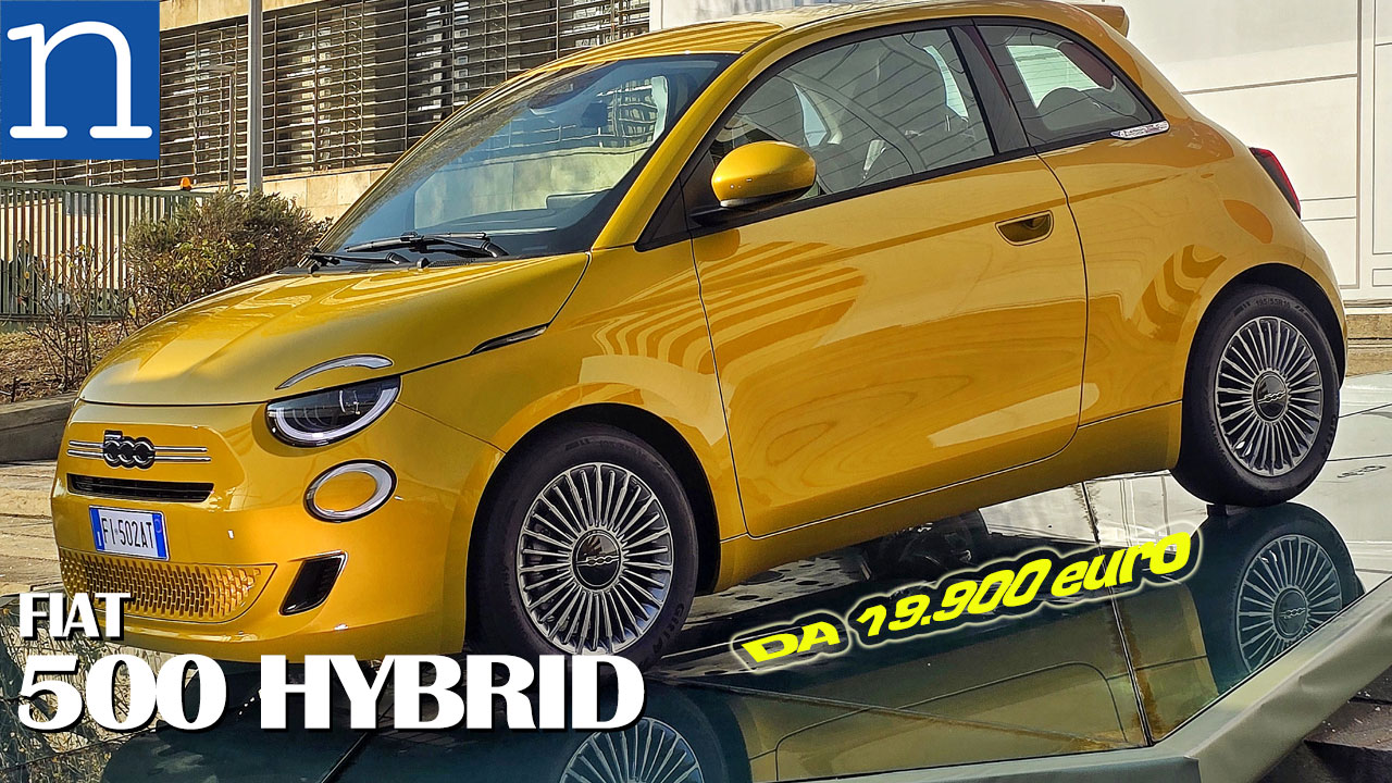 VIDEO Prova Fiat 500 hybrid