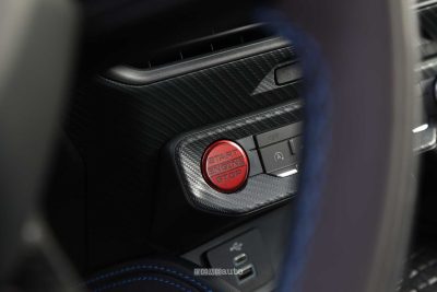 Ford Mustang Dark Horse pulsante d'accensione