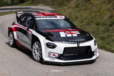 Lancia Ypsilon Rally2 HF Integrale test su strada