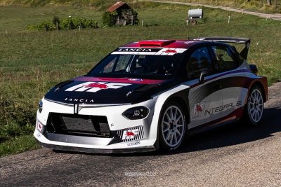 Lancia Ypsilon Rally2 HF Integrale test su strada
