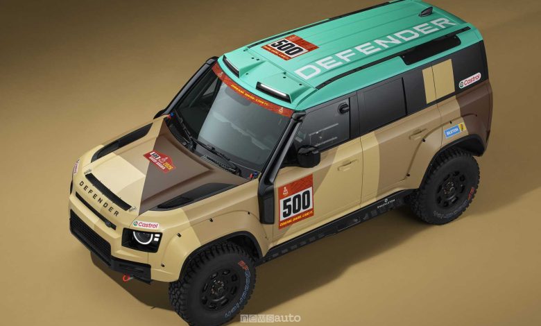 Tetto della Land Rover Defender Dakar D7X-R