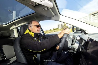 Giovanni Mancini alla guida della Leapmotor B10