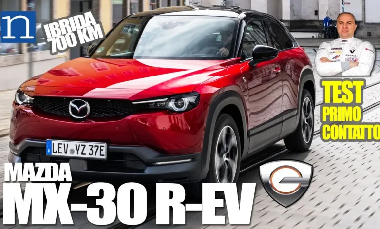 Mazda MX-30 R-EV video prova