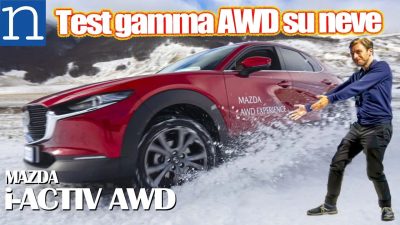 Mazda trazione integrale video prova