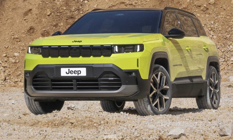 Nuova Jeep Compass anteriore 3/4