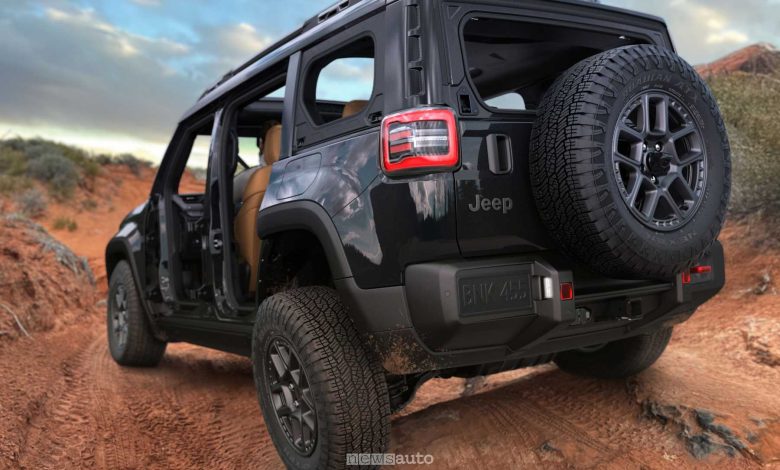 Nuova Jeep Recon in twist