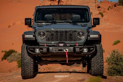Nuova Jeep Wrangler Rubicon 2026 frontale