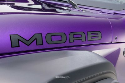 Jeep Wrangler Moab 392 logo cofano anteriore