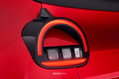 Renault Twingo E-Tech-Electric Techno Rouge Absolu faro posteriore