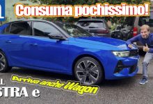 Opel Astra elettrica video prova