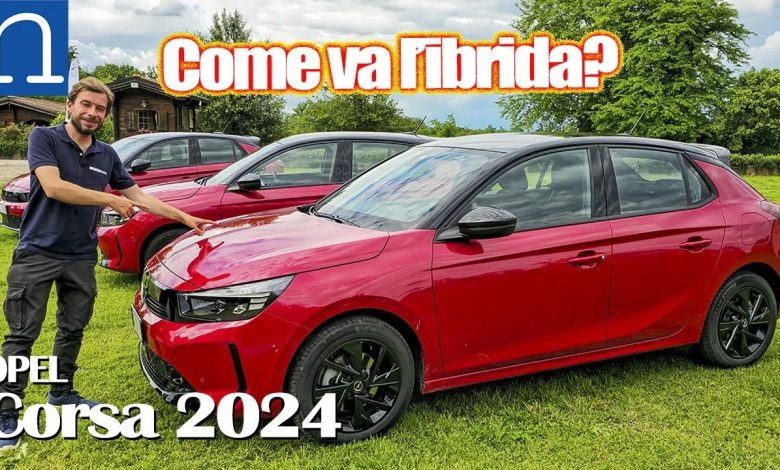 Opel Corsa Hybrid video prova