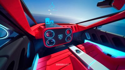 Peugeot Polygon Concept volante Hypersquare