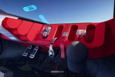 Peugeot Polygon Concept portaoggetti nella plancia