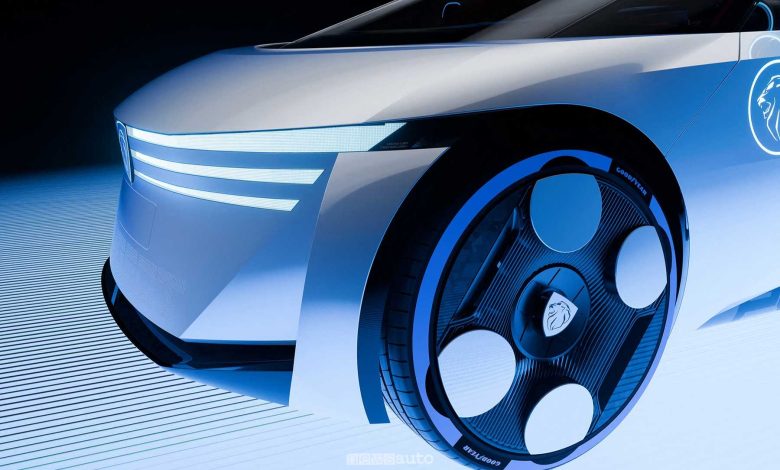 Peugeot Polygon Concept cerchi anteriori