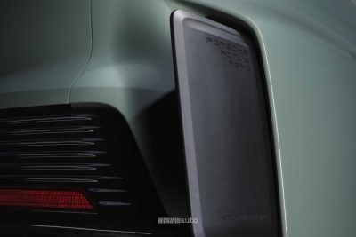 Porsche Cayenne Turbo Electric aerodinamica attiva