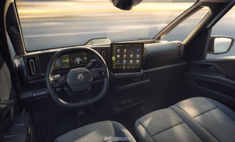 Renault Trafic Van E-Tech Electric plancia abitacolo