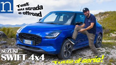 Suzuki Swift 4x4 hybrid video prova