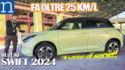 Suzuki Swift hybird video prova