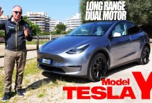 Tesla Model Y Long Range dual motor video prova
