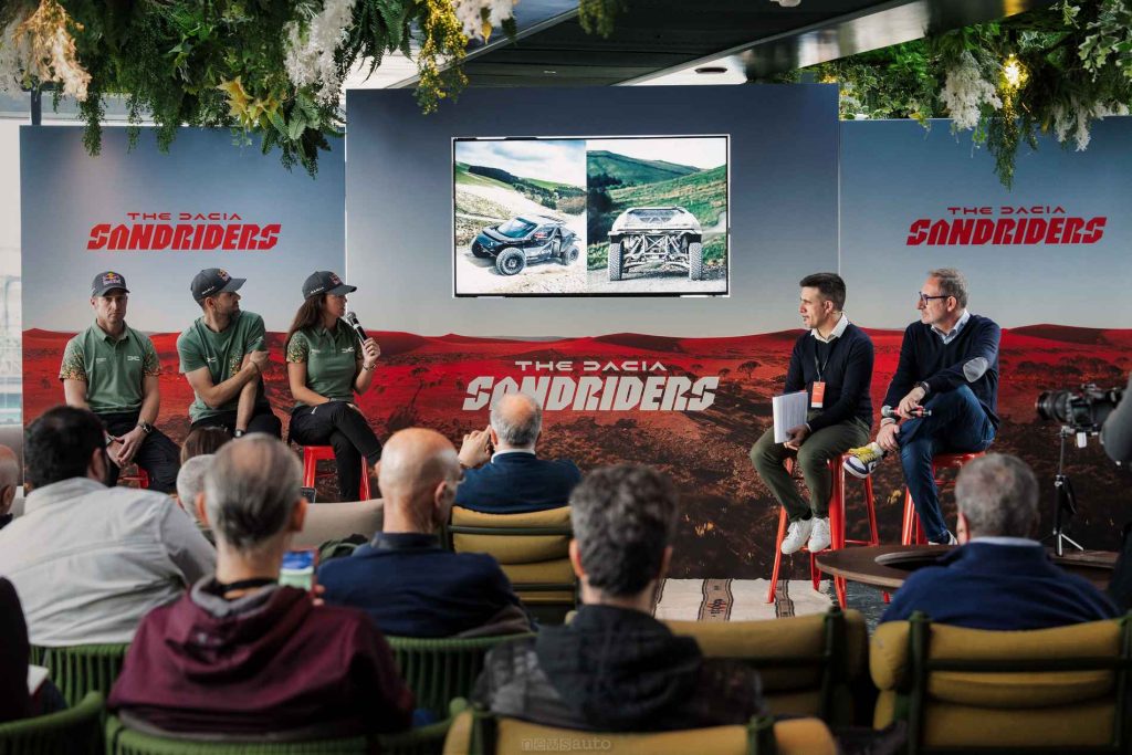 L'incontro a Milano per scoprire le novità 2026 del team Dacia Sandriders