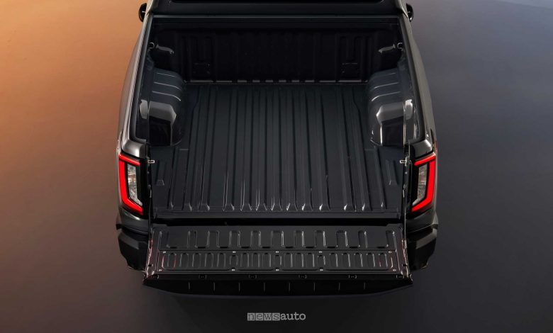 Cassone del nuovo Toyota Hilux BEV