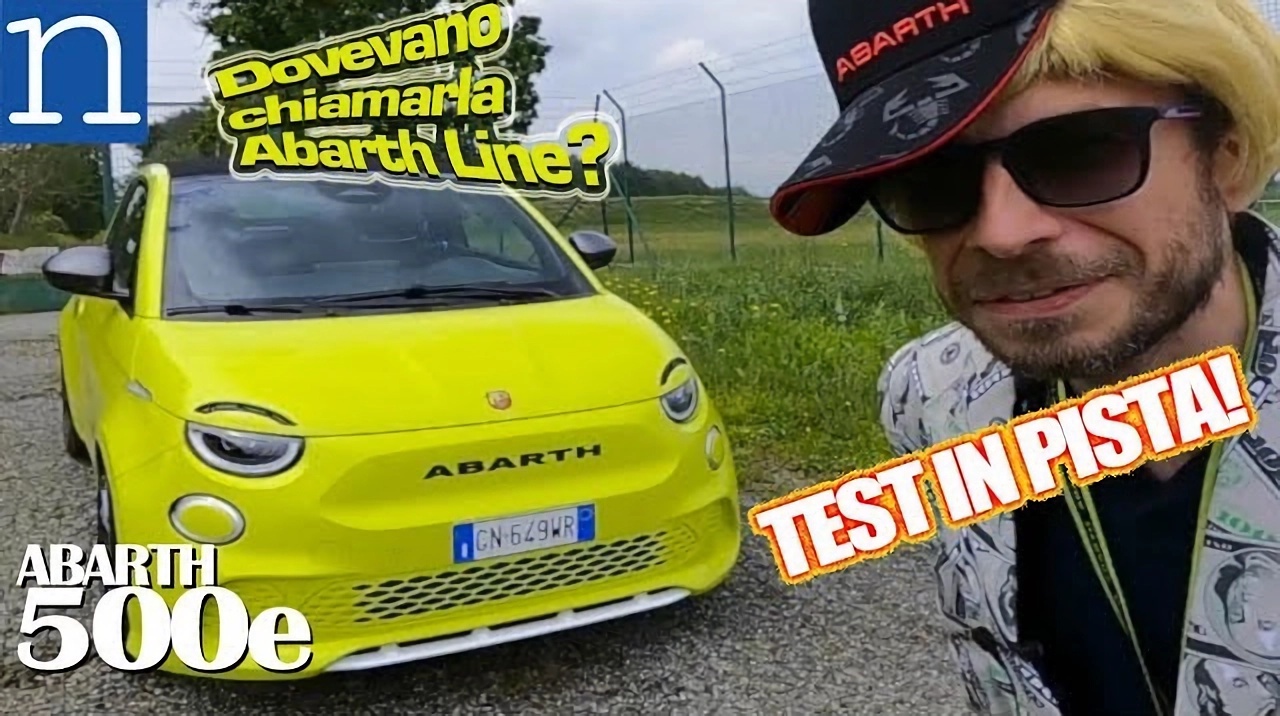 VIDEO PROVA Abarth 500e