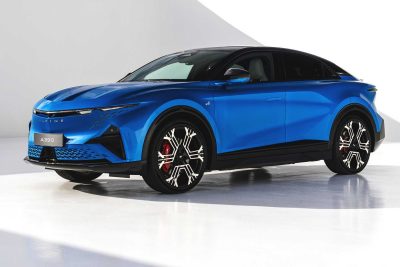 Alpine A390 GT anteriore 3/4