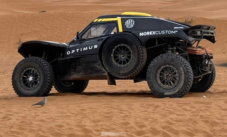 Buggy Optimus Evo 5 dei fratelli Totani per la Dakar 2026