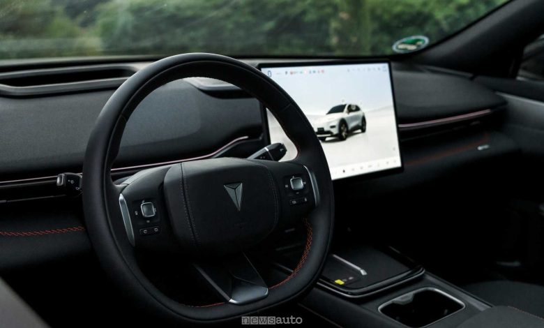 Changan Deepal S05 volante abitacolo