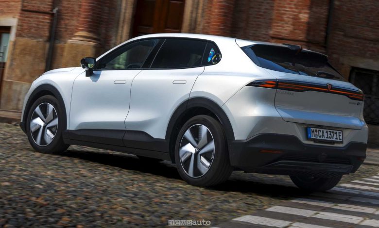 Changan Deepal S05 su strada