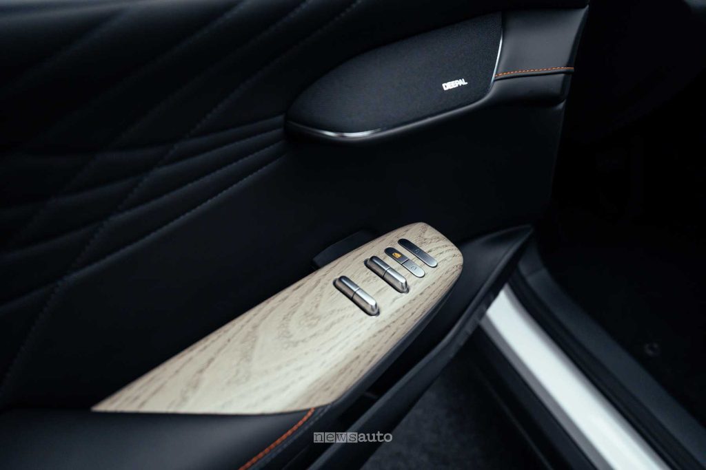 Changan Deepal S07 comandi della portiera del guidatore