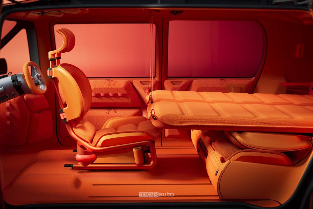 Citroën ELO sedili che diventano letti