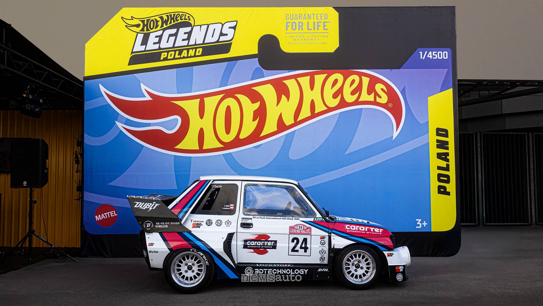 Hot Wheels Legends Tour 2025 Fiat 126 vincitrice
