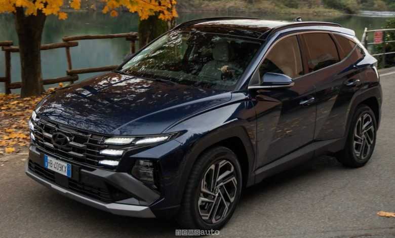 La gamma ibrida plug-in della Tucson prevede tre allestimenti: Business, Excellence e N Line