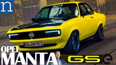 Opel Manta GSe video prova