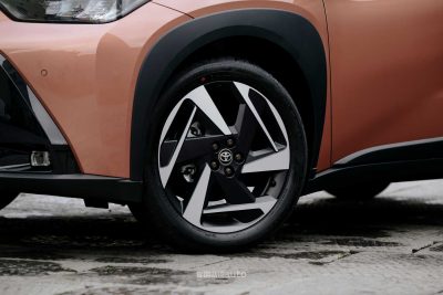 Nuova Toyota Aygo X cerchi da 18"