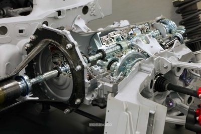 Toyota GR GT spaccato del cambio