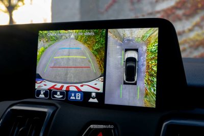 Toyota Urban Cruiser AWD immagini delle telecamera posteriore