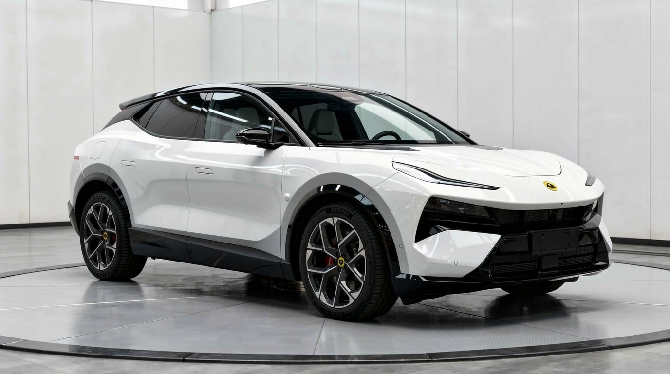 Lotus For Me, il SUV Lotus Eletre diventa ibrido plug-in con 952 CV