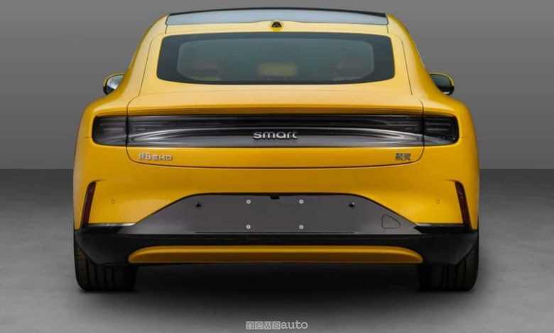 smart #6 EHD berlina ibrida plug-in per il mercato cinese