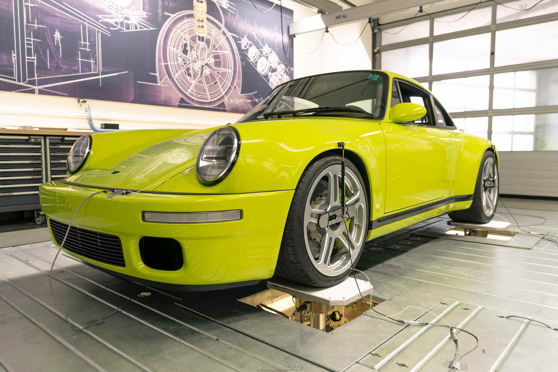 Porsche 993 assetto KW