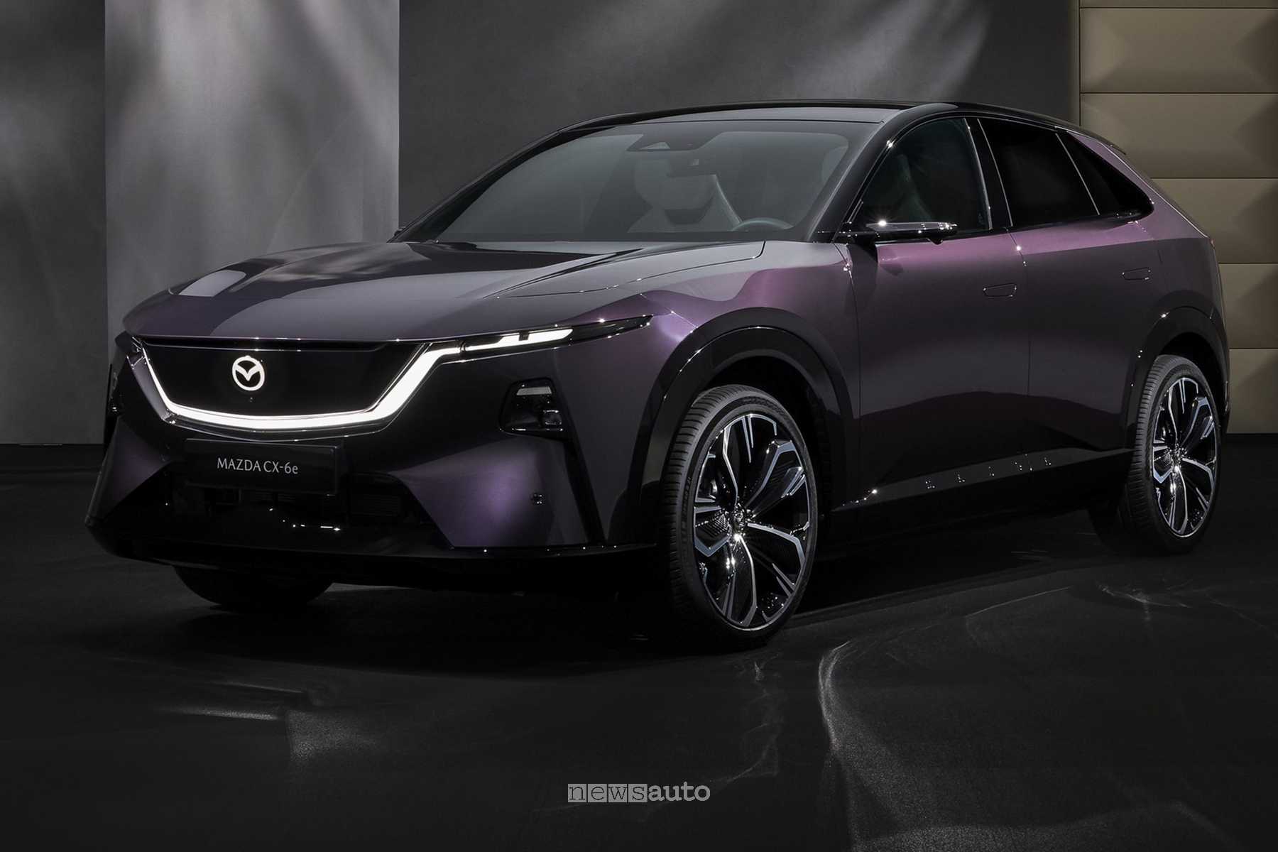 Nuova Mazda CX-6e 2026: SUV elettrico, autonomia, caratteristiche e prezzo