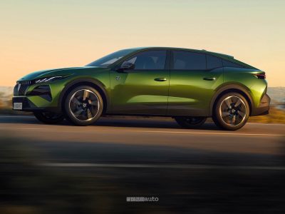 Peugeot 408 2026 fiancata