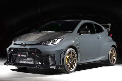 Toyota GR Yaris Morizo RR anteriore 3/4