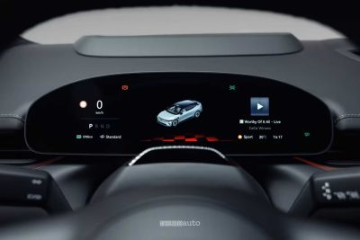 Zeekr 7GT display quadro strumenti